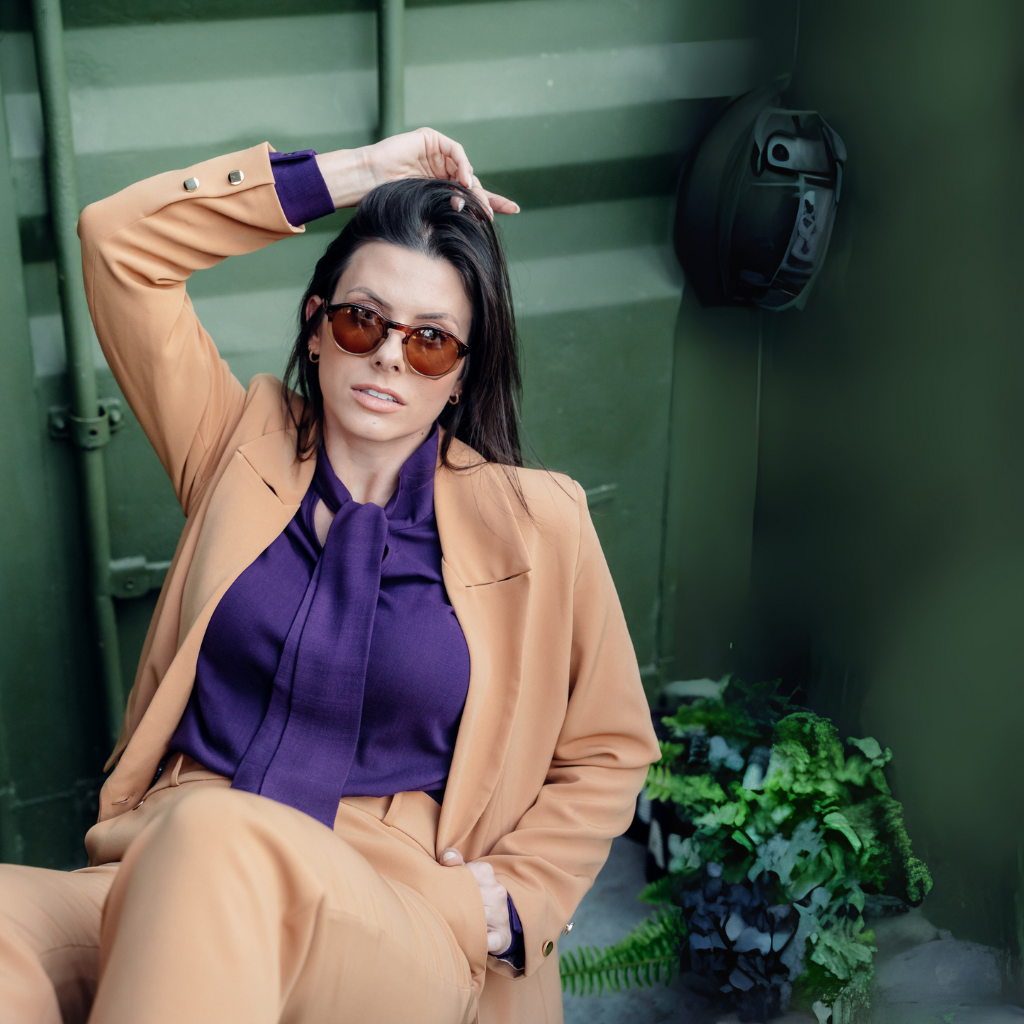 BLAZER ALFAIATARIA COM BOTÕES DOURADOS
