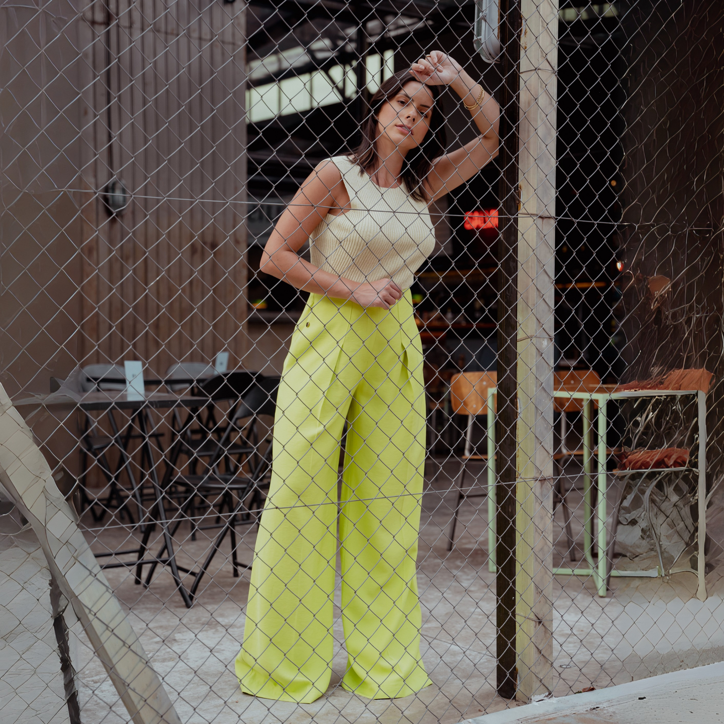 BLUSA COM LUREX EM TRICOT