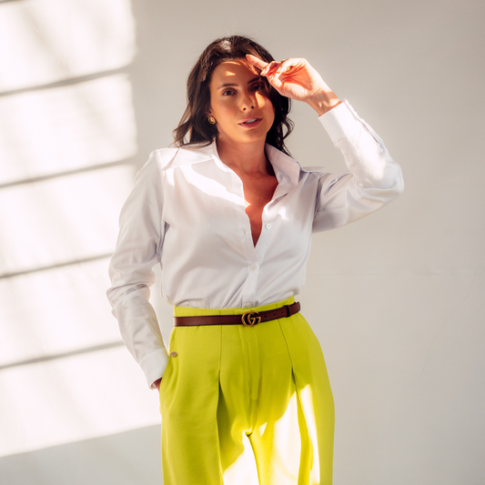 CAMISA CLASSICA EM TRICOLINE