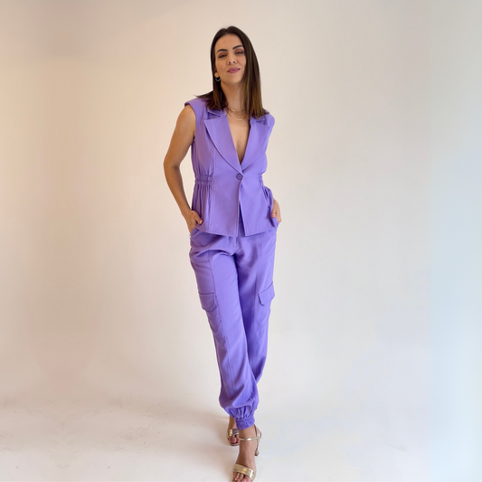 CALÇA CARGO ALFAIATARIA